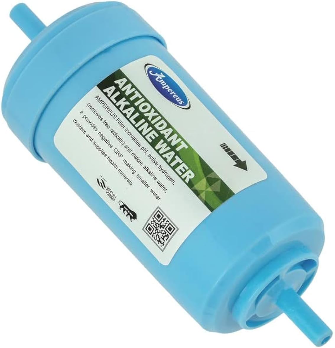 AMPEREUS Water Purifier 4-Inch Alkaline Water Filter Cartridge to Increase ph levelfor All RO (Alkaline, Cartridge)
