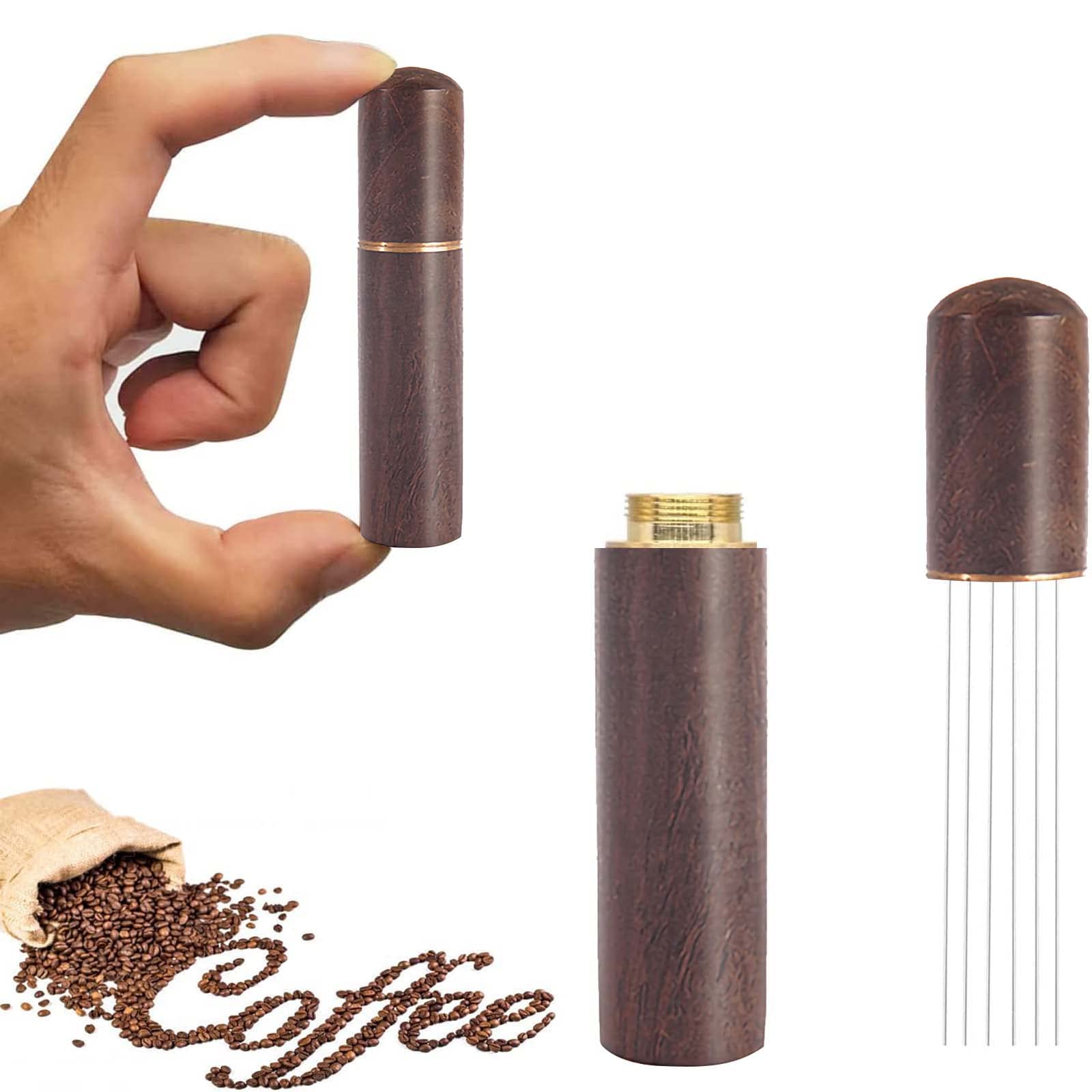 WDT Tool Per Caffè Espresso - Strumento Distribuzione Con 6 Aghi Sottili - Foto 9