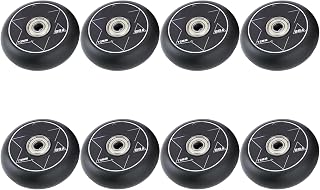 JHKJ 8 Pack 72mm 76mm 80mm Inline Wheels with Bearing Outdoor Wheels Skating Wheels Luggage Wheels Training Wheels for Scooters 88A hardness