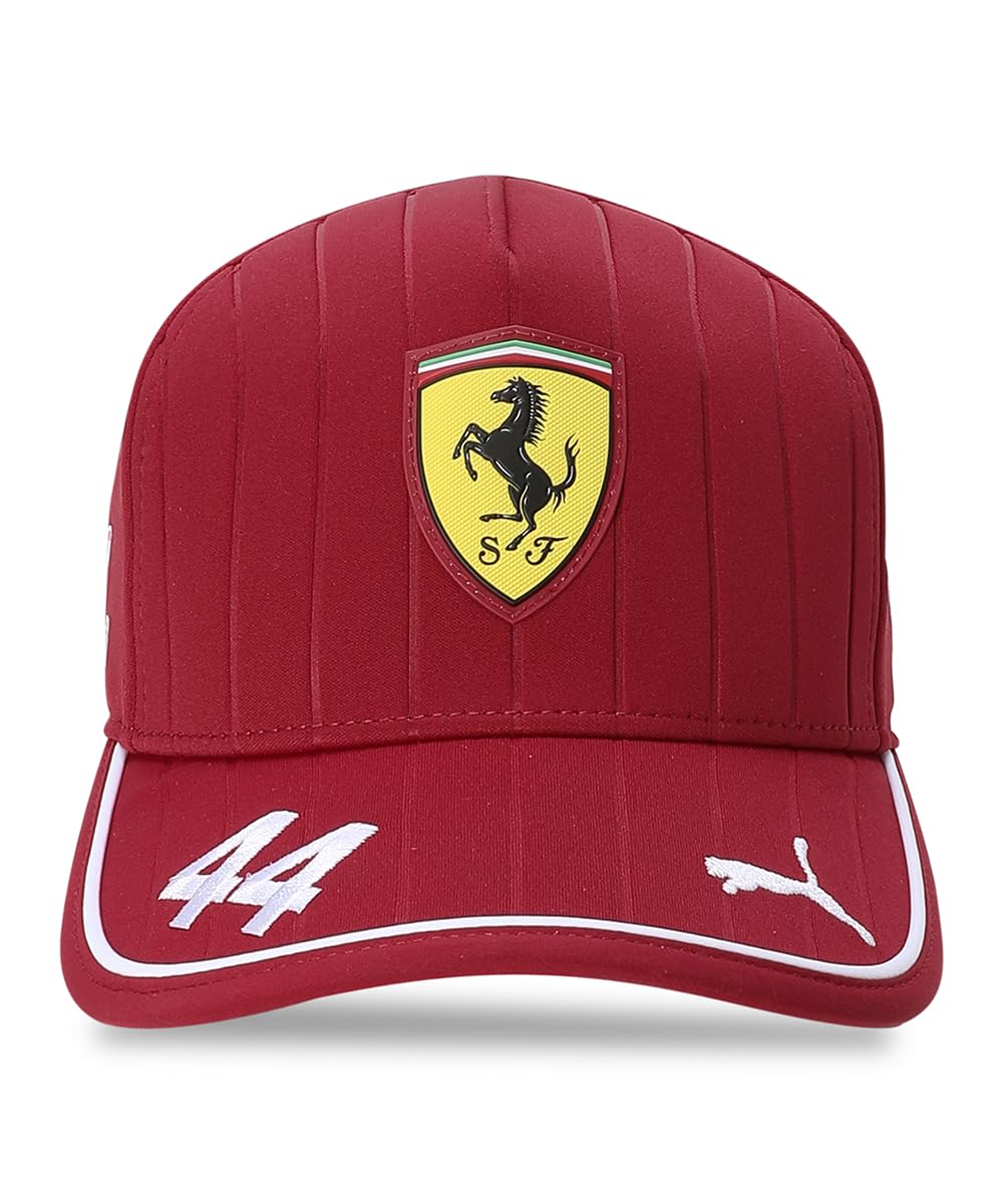 PUMA Scuderia Ferrari F1 2025 Lewis Hamilton Cap - Red- One Size Fits Most