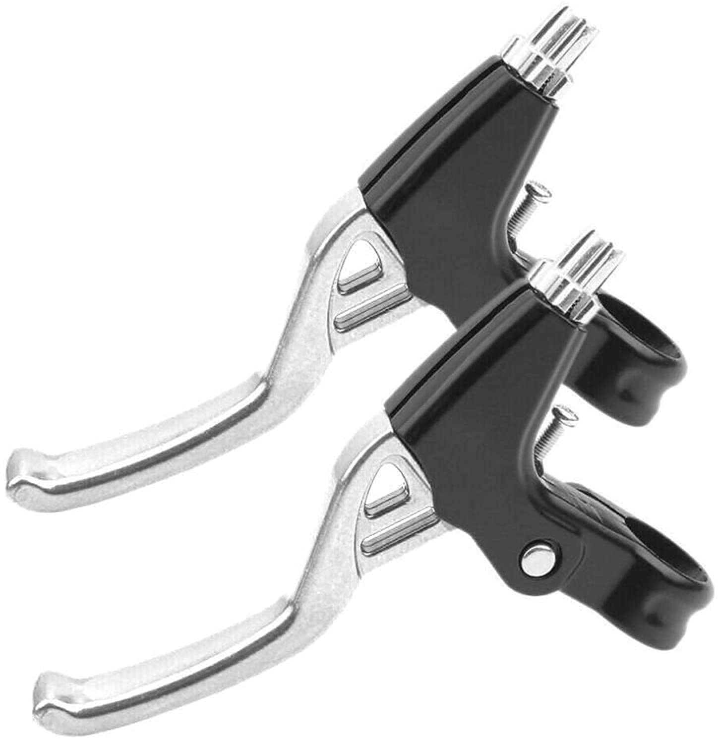 BATLAM Impugnatura Manubrio Bicicletta in Lega Leggera 2 Pezzi Impugnatura Manubrio Bicicletta MTB Leva Freno Bicicletta Leve Freno Bicicletta (Colore : 4) (4)