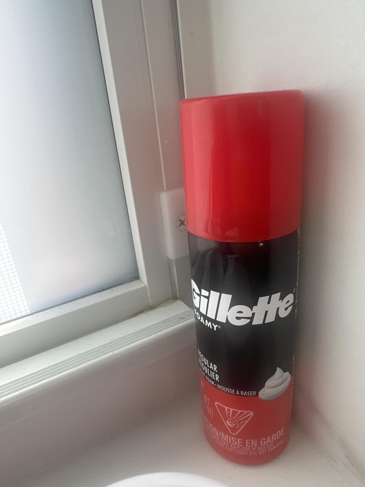 Gillette Foamy Regular Shaving Foam, 2 oz