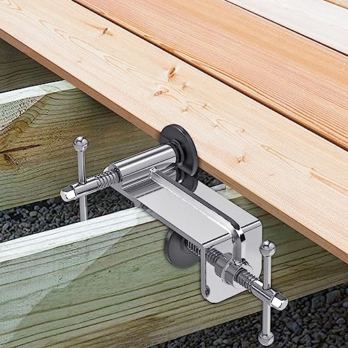 Insaga Deck Board Bender Decking Tool, All-Steel Decking Board Straightening Tool, Lever Deck Board Bending and Locking Tool, for Quick and Labor-Saving to make Tight and Straight Deck Installation - Image 7