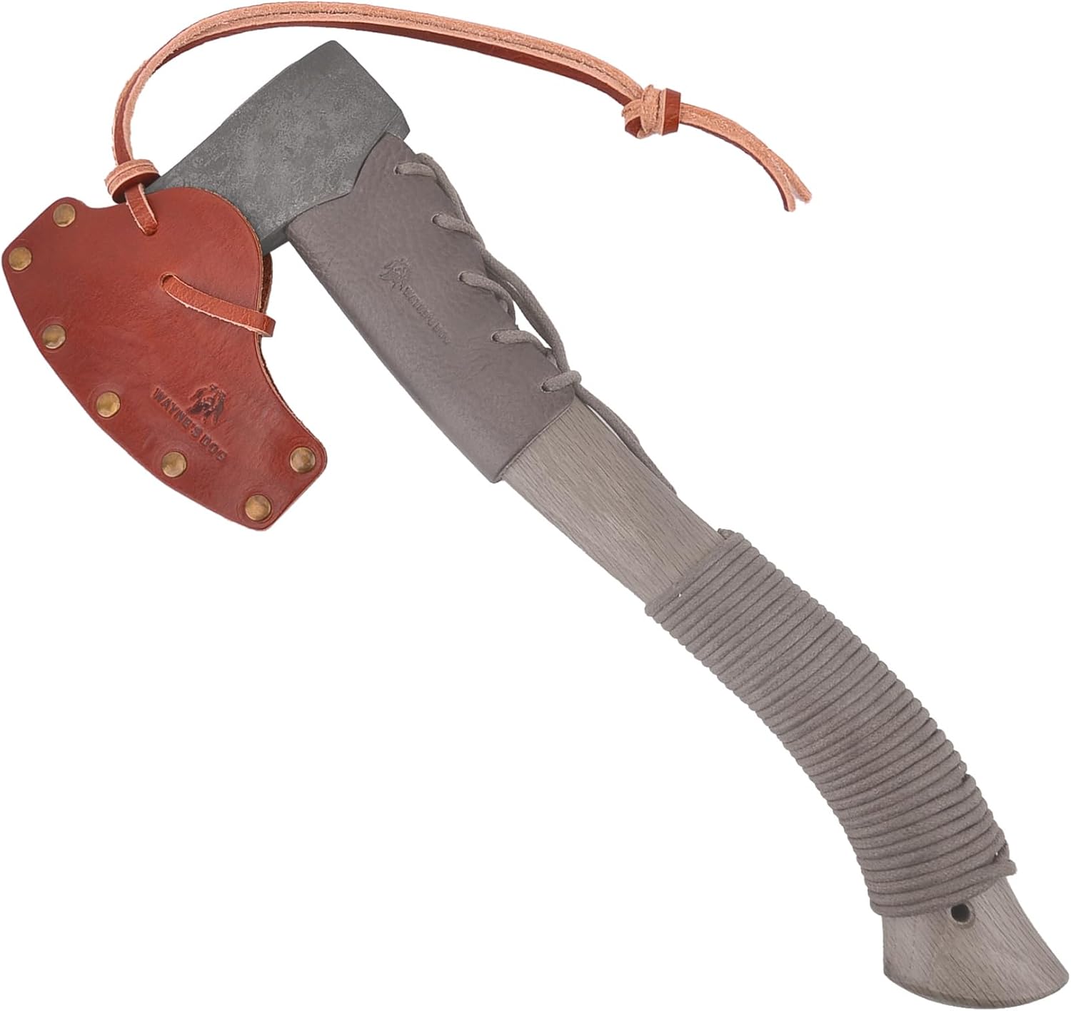 Leather Axe Sheath Cover, Vegetable-Tanned Cowhide Sheath for Axes and Hatchets Cover