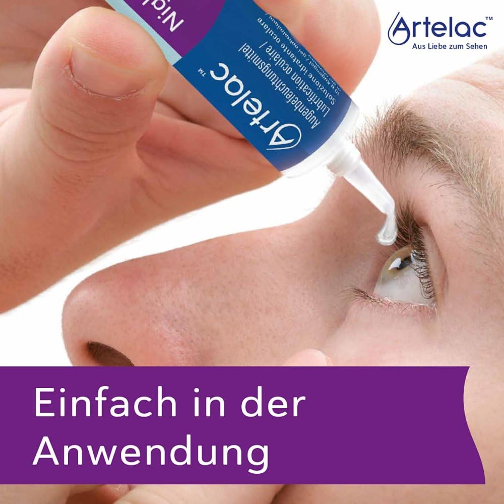 Artelac Nighttime Gel Augengel - Feuchtigkeitspflege zur Nacht 3X10 g