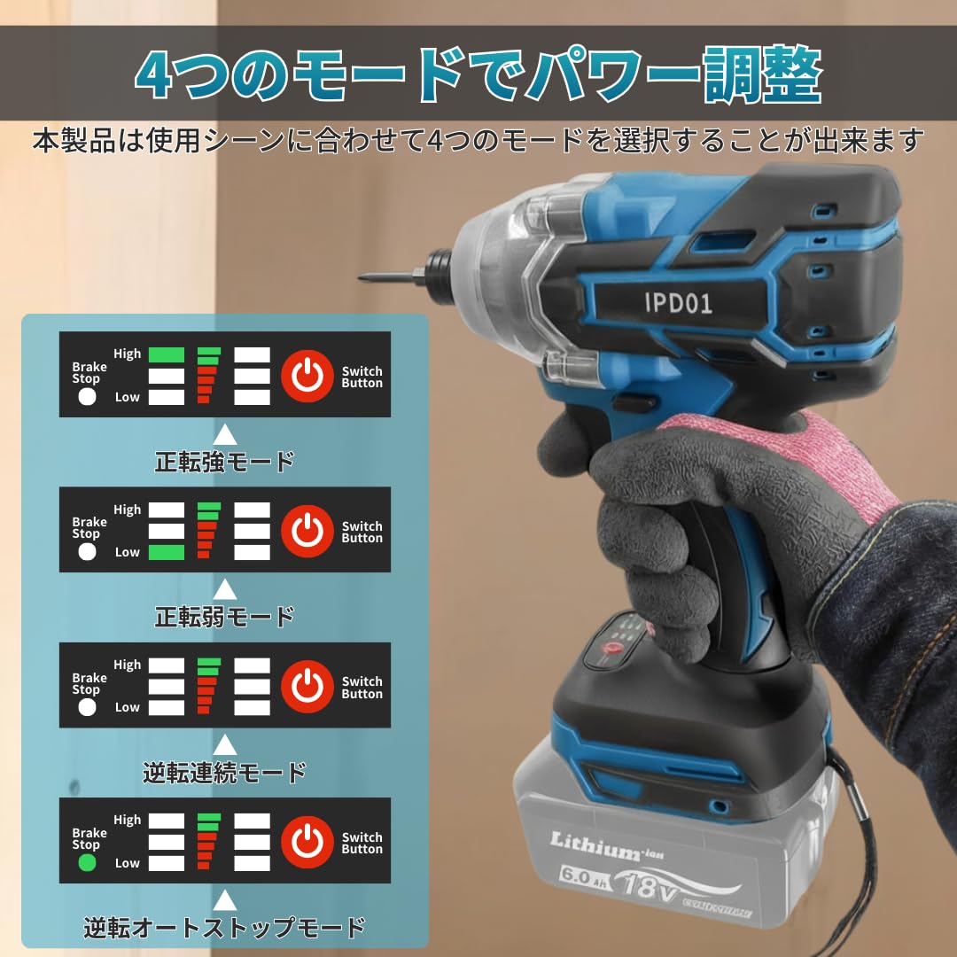 Amazon | マキタ makita 互換 充電式 インパクトドライバー Amazon | マキタ makita 互換 充電式 インパクトドライバー