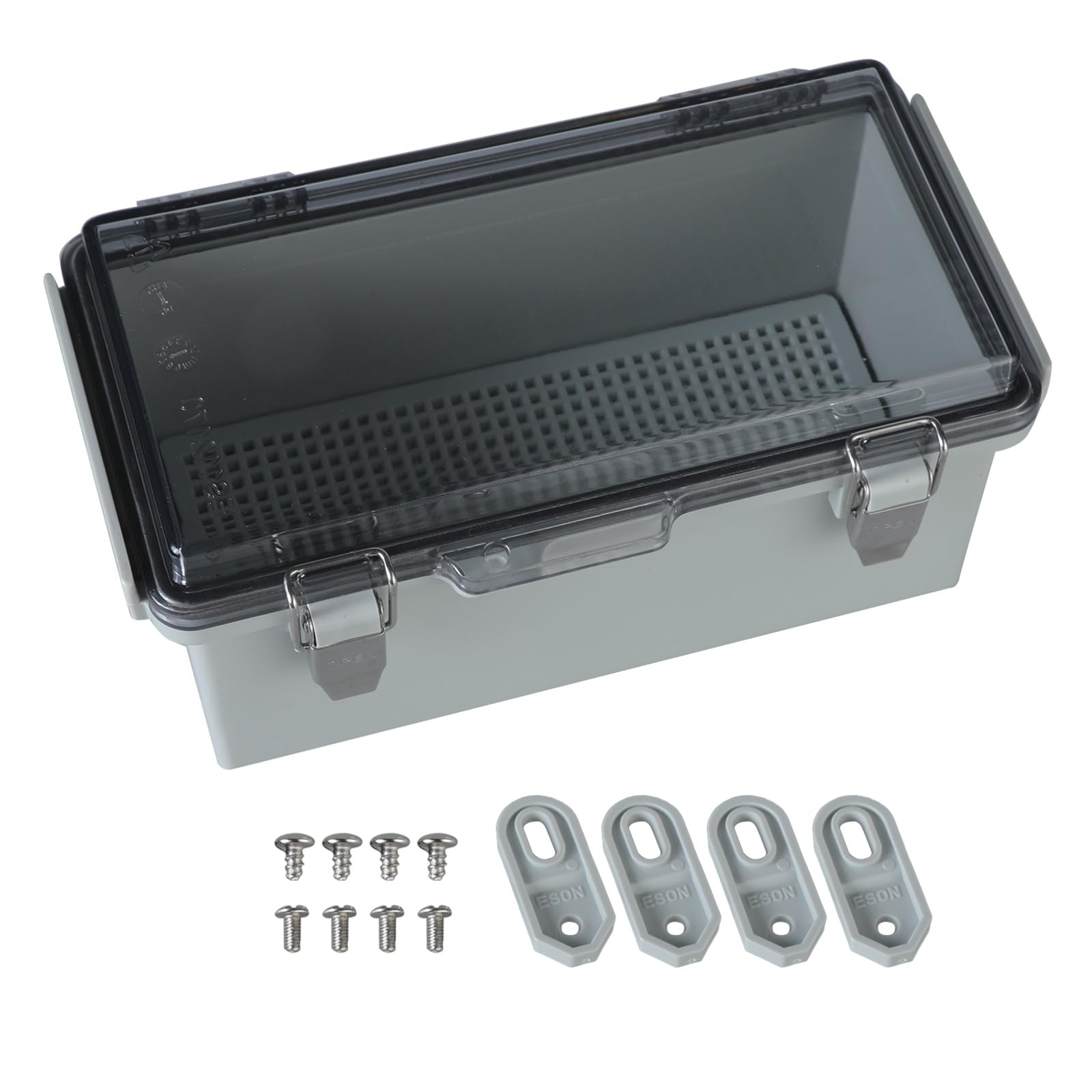 Junction Box Wall Mount Distribution Box Protections Power Strips Electrical Project Enclosure Waterproof Clear Covers Clear Covers Enclosure