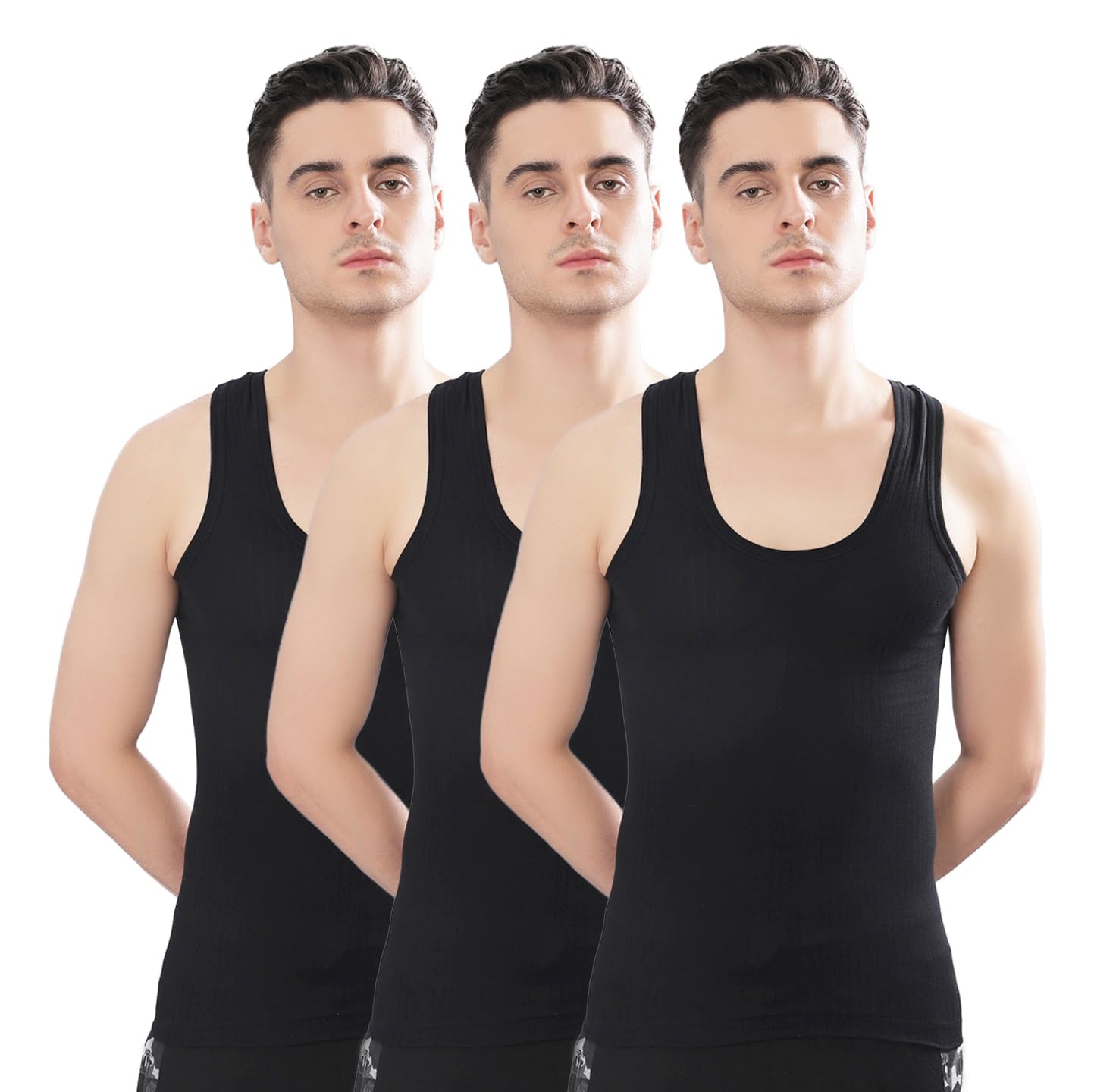 Men's Solid Regular Fit Vest