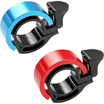 Pack of 2 Bicycle Bell Mountain Bike Bicycle Bell MTB Bicycle Bell Bicycle Bell Loud Bicycle Bell Bicycle Bell Bicycle Horn Bicycle Handlebar Ring for MTB Mountain Bike Road Bike