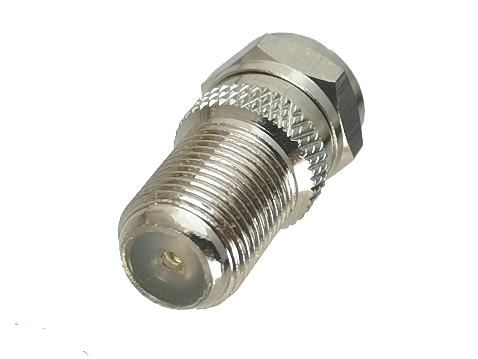 Spina Maschio F TV da 10 Pezzi a Jack Femmina F TV in Serie Terminali Cavo coassiale connettore Adattatore RF