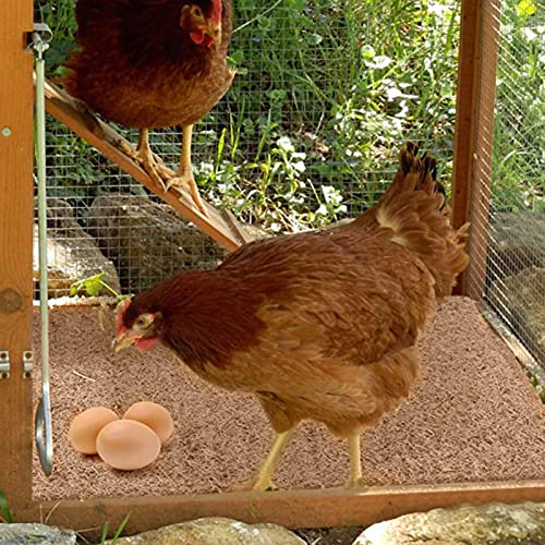Almofada de assentamento de fibra de coco,Cama de fibra de coco para caixas de nidificação de frango