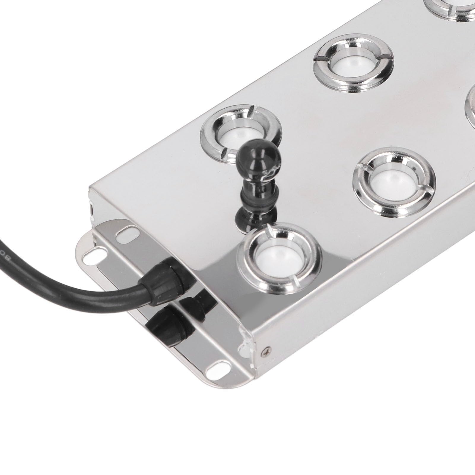 Nebulizzatore Ad Ultrasuoni a 10 Teste DC45-48V Atomizzatore Ad Alta Efficienza con Cavo Super Lungo da 1,5 M, Adatto per Piscine, Fontane e Potenziamento di Giochi d'Acqua