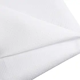 GORGECRAFT 1,55 x 1 m tecido antiderrapante de forro de pano de tufo de vinil PVC branco almofada de pontos redonda tapete principal tufting mantenha no lugar tecido final para artesanato faça você
