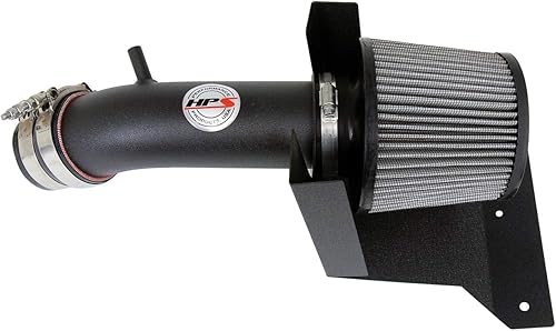 Kit de admisión de aire Shortram negro + protector térmico Cool Ram compatible con Hyundai Elantra 1.8L 2011-2016, 827-538WB