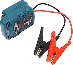 AUNMAS Bateria de Carro Starter Com Design de Alça Dupla, Construção Integrada Perfeita para Caminhões, SUVs e Carros, Boa Compatibilidade Com Baterias de íon de Lítio de 18V