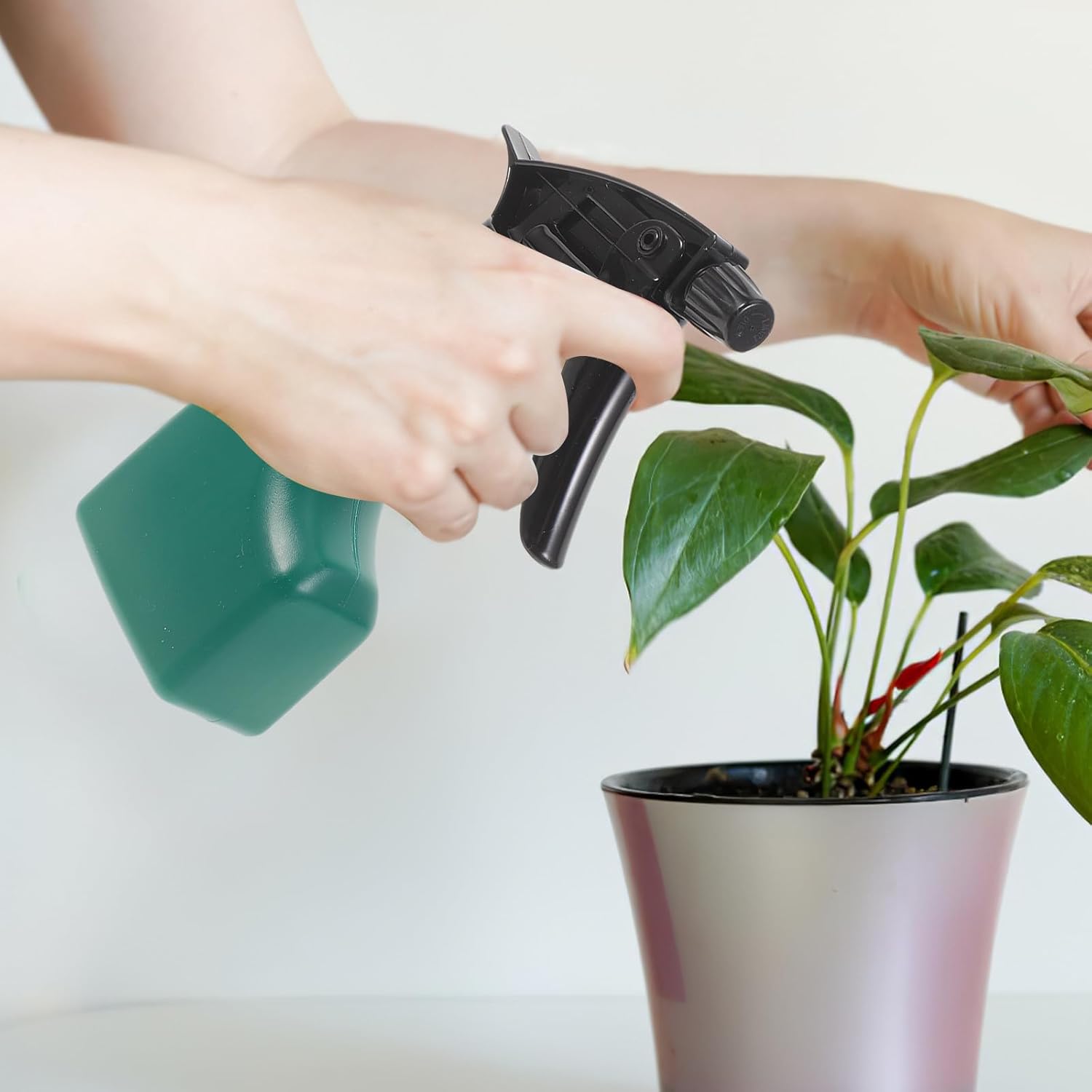 10pcs Portable Garden Tool Set with Carry Case, Multi-Function Hand Shovels and Pruners for Flower Planting and Outdoor Gardening Tasks