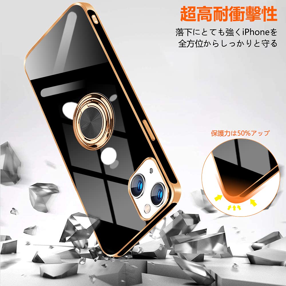 Amazon.co.jp: 13 ケース 耐衝撃 14 ケースリング付き 液状シリコン
