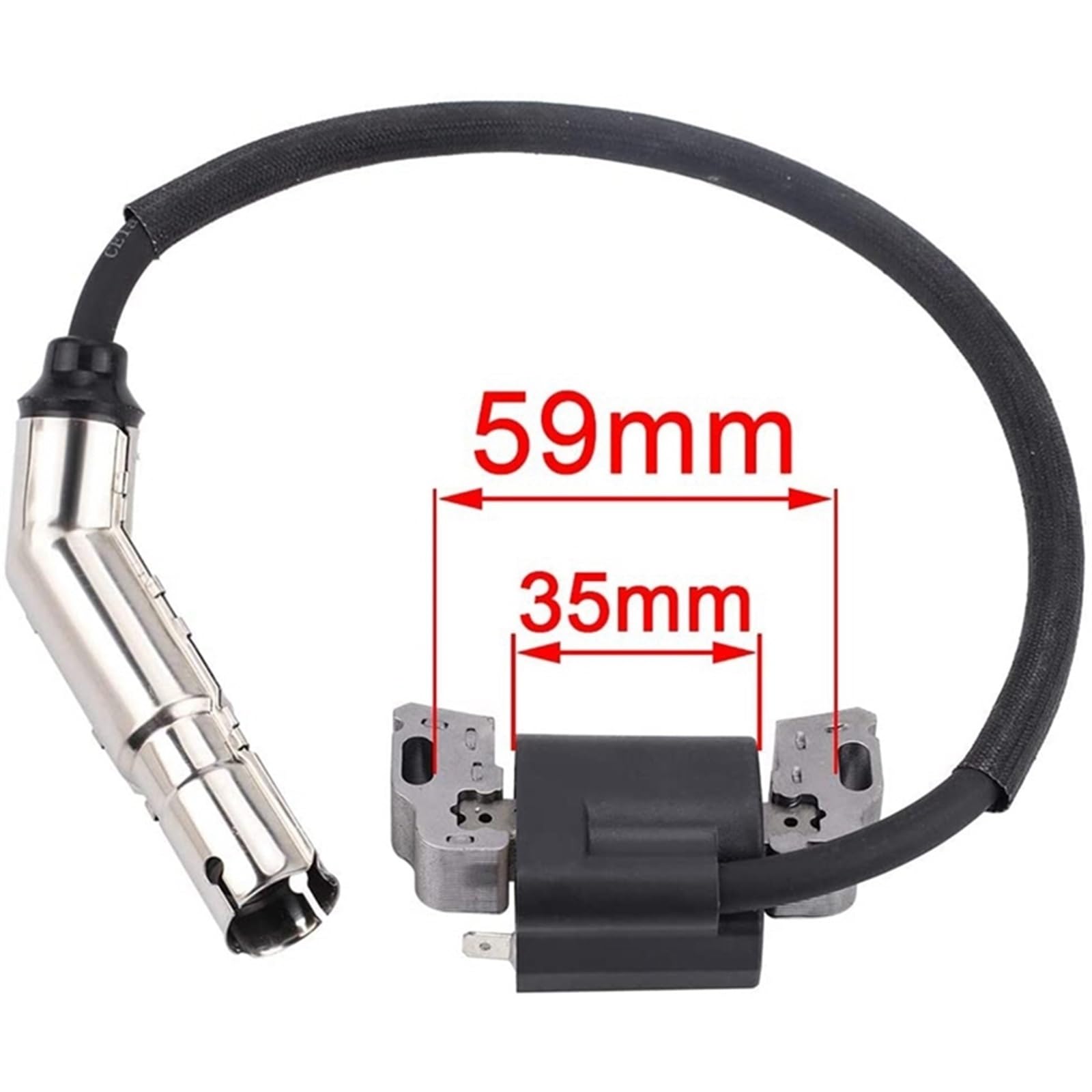 JAVON Bobinas de Encendido 595038, 10,5 HP, aptas for Bobina de Encendido de Motor Briggs y Stratton, 1 ud. Módulo de bobinas de Encendido Magneto