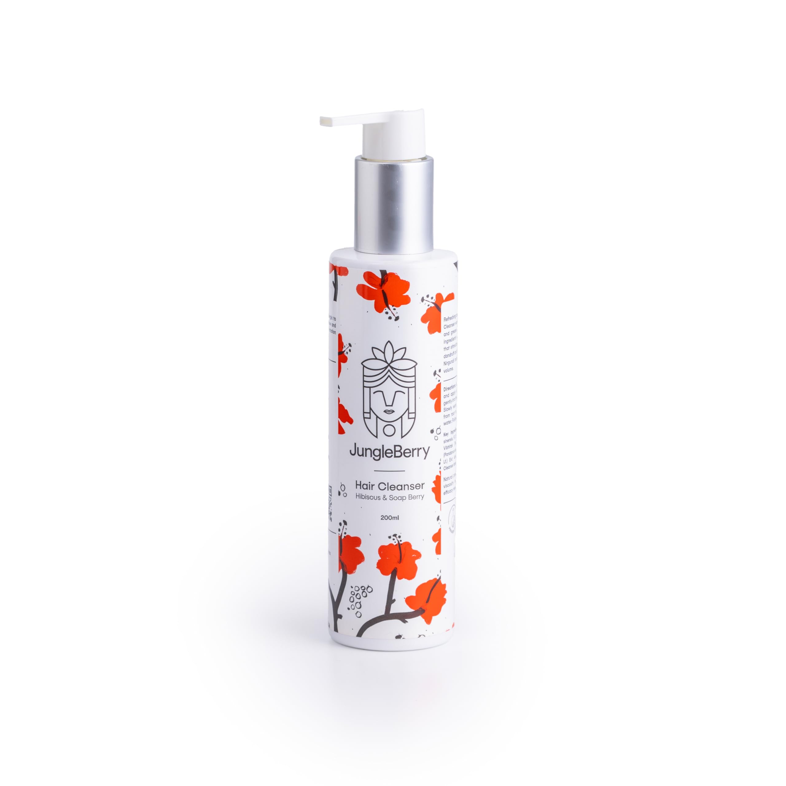 Hibiscus & Soap Berry Hair Cleanser with Bhringraj, Nirgundi & Ketaki | Volumizing Shampoo for Hair Fall Control | Reetha Targets Dandruff & Detoxifies Scalp | 200 ml-image-42
