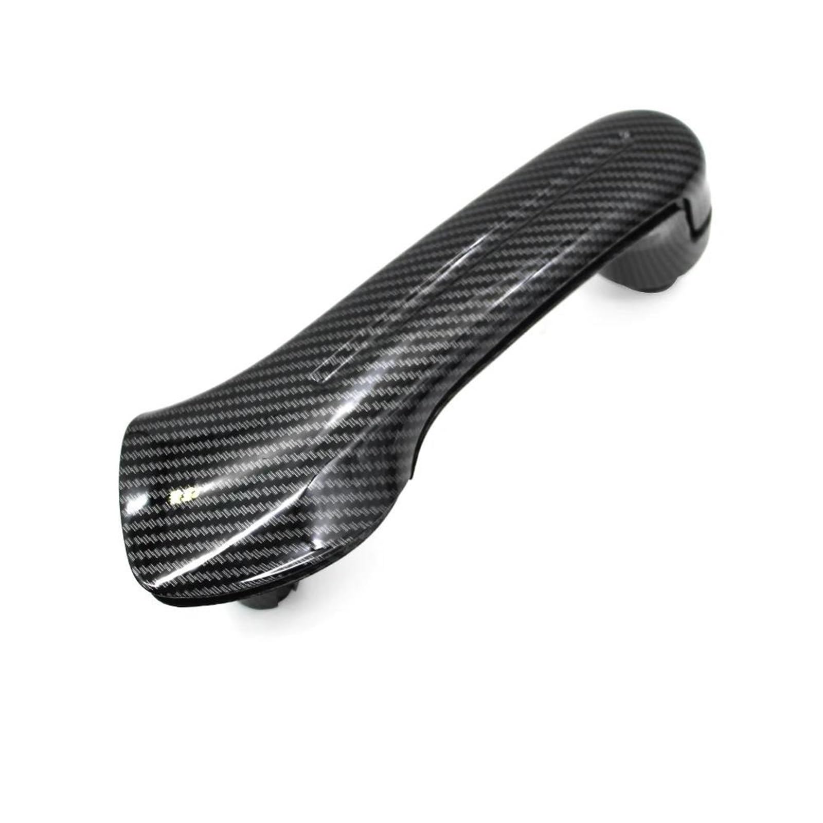 YUEYZHK Car Passenger Door Pull Handle Grab Cover Panel for VW for Bora for Golf 4 MK4 for Jetta 1999-2004(Carbon Left7)