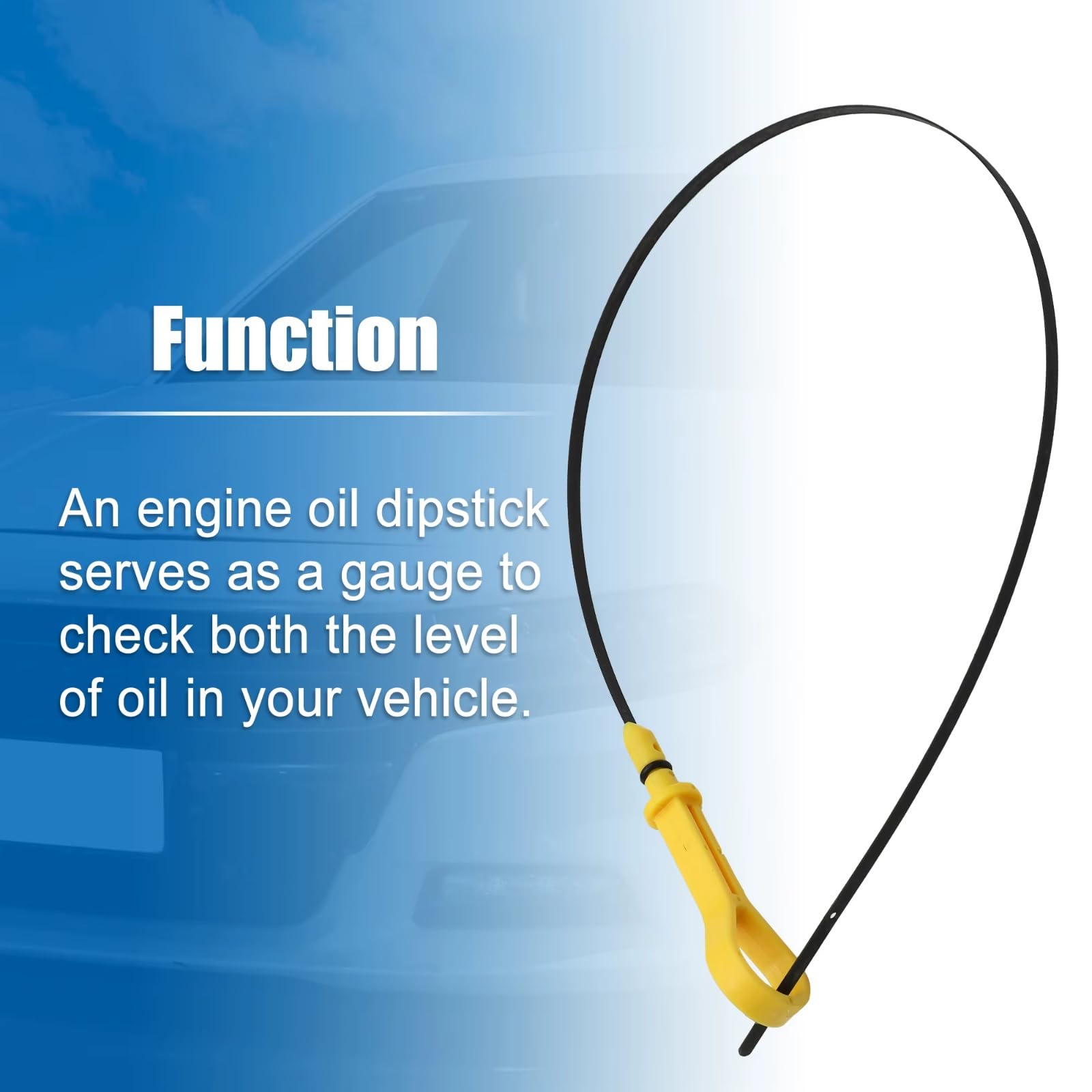 Asta di Livello Olio Motore per Suzuki SX4 Base Sport 2.0L L4 - Benzina 2007 2008 2009 Asta di Livello Olio Motore Auto 1691080J00