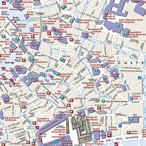 Venice Map (National Geographic Destination City Map) #TOP1