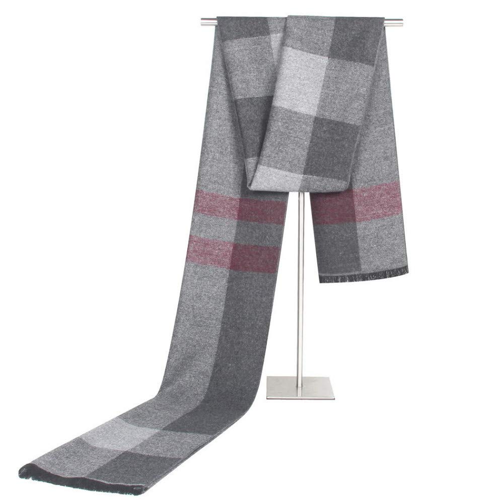 Bufandas de invierno para hombre suaves contra el frío en el cuello 7