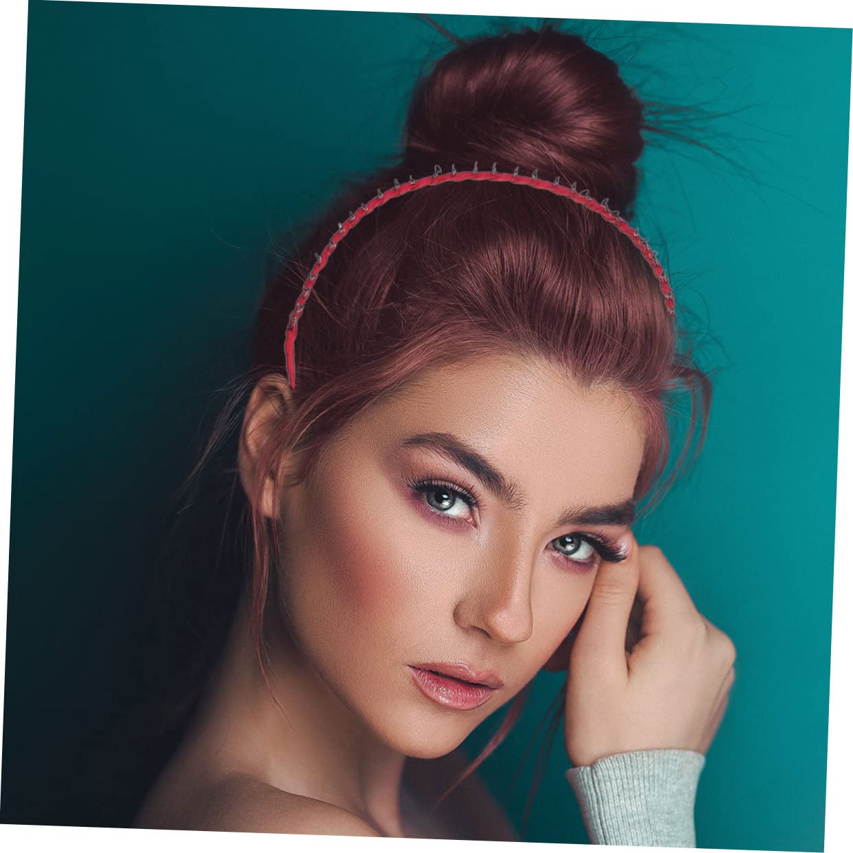 minkissy 20stücke Teiliges Handgemachte Stirnbänder Mit Draht Kreative Haaraccessoires Für Damen Bunte Kopfband Für Besondere Anlässe Und Partys