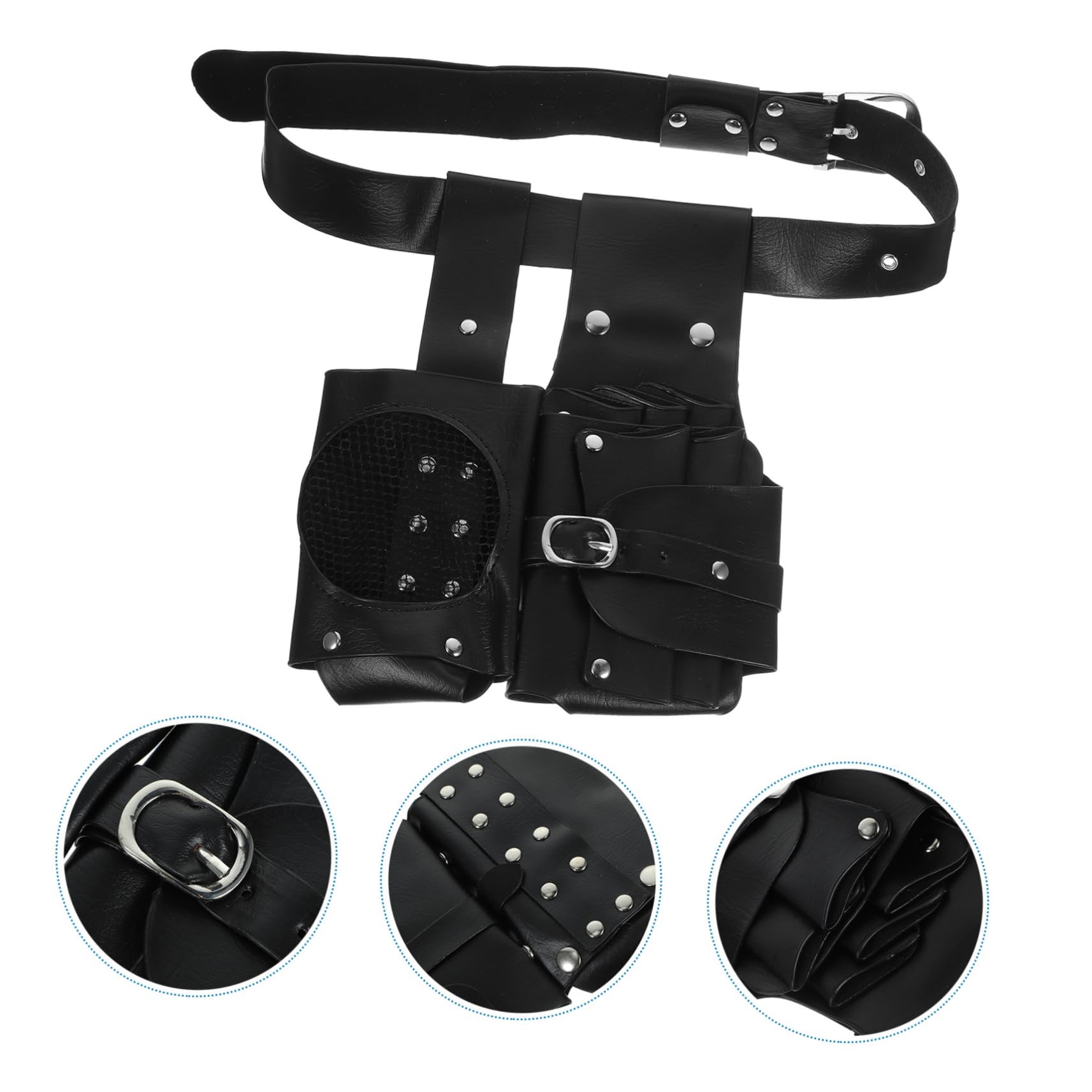 Didiseaon Professional Hairdressing Scissor Pouch Hair Cutting Shears Storage Bag Stylist Tool Bag