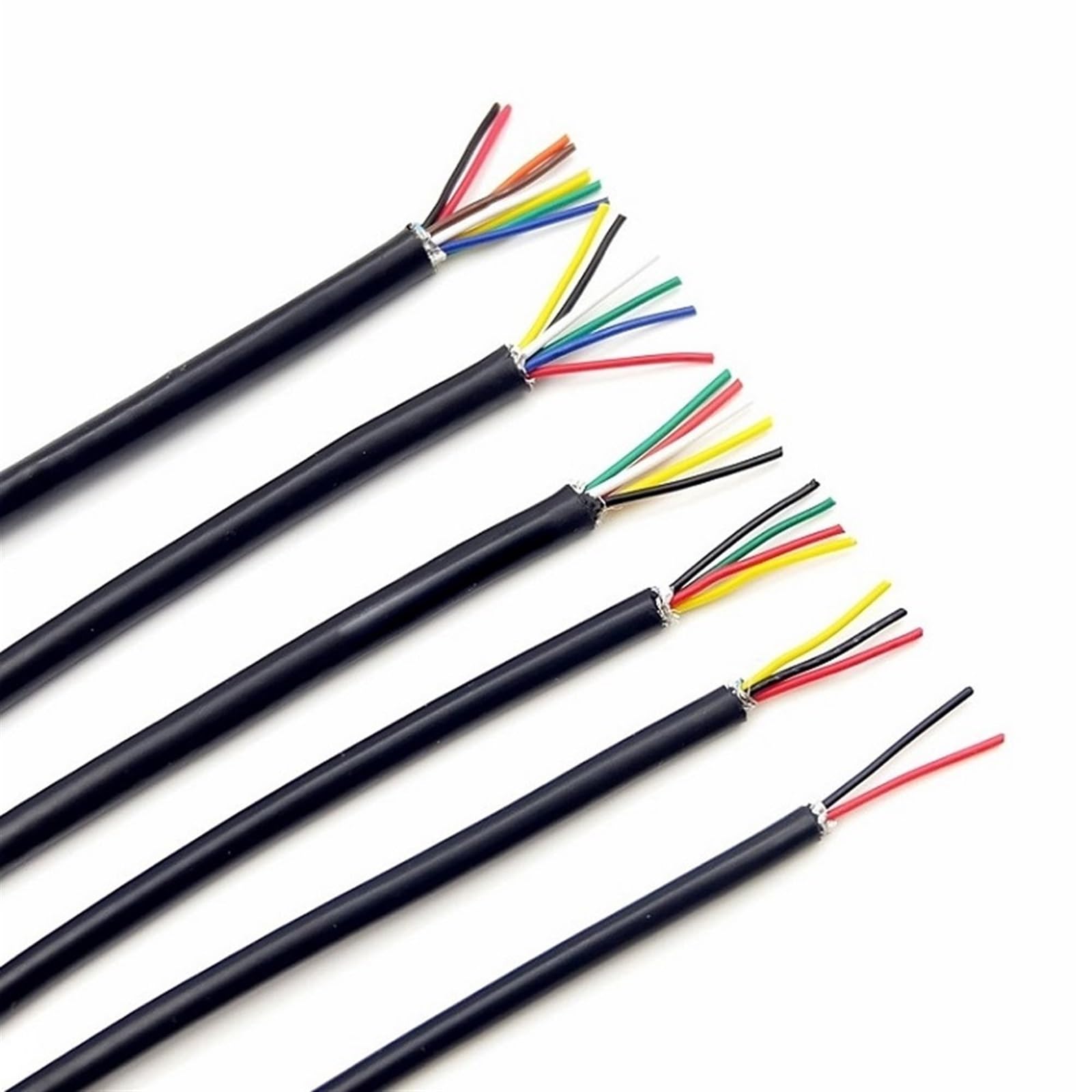 cavo schermato, Cavo schermato in rame for linea audio UL2464 26AWG(8cores,10meter)
