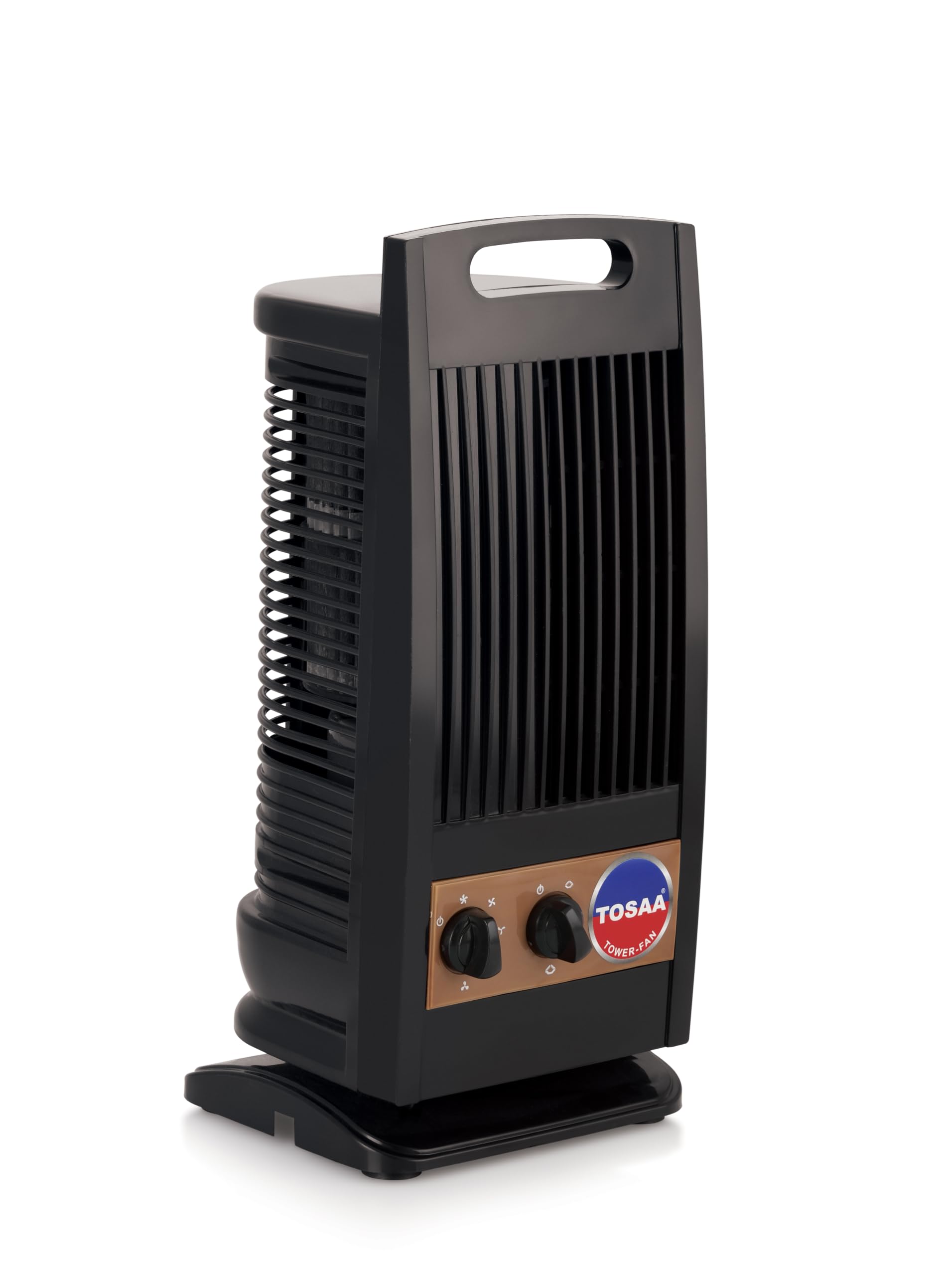 Tosaa Mini Cooling Tower Fan Handy- Multipurpose Portable Oscillating Fan-3 Speeds, Protable Desktop Fan 1