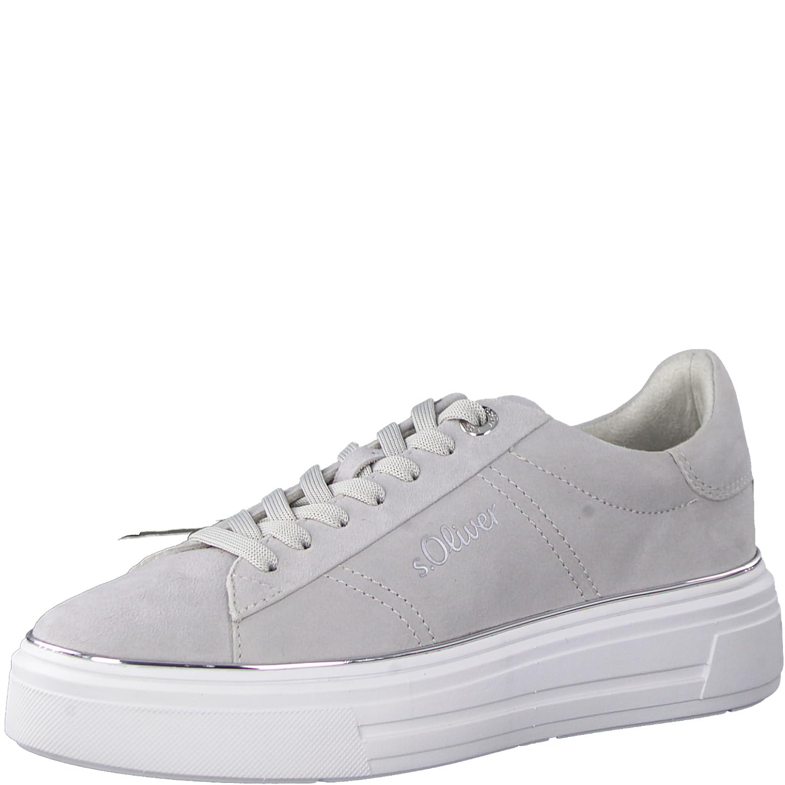 s.Oliver Women's 5-23636-42 Sneaker, lightgrey, 6.5 UK