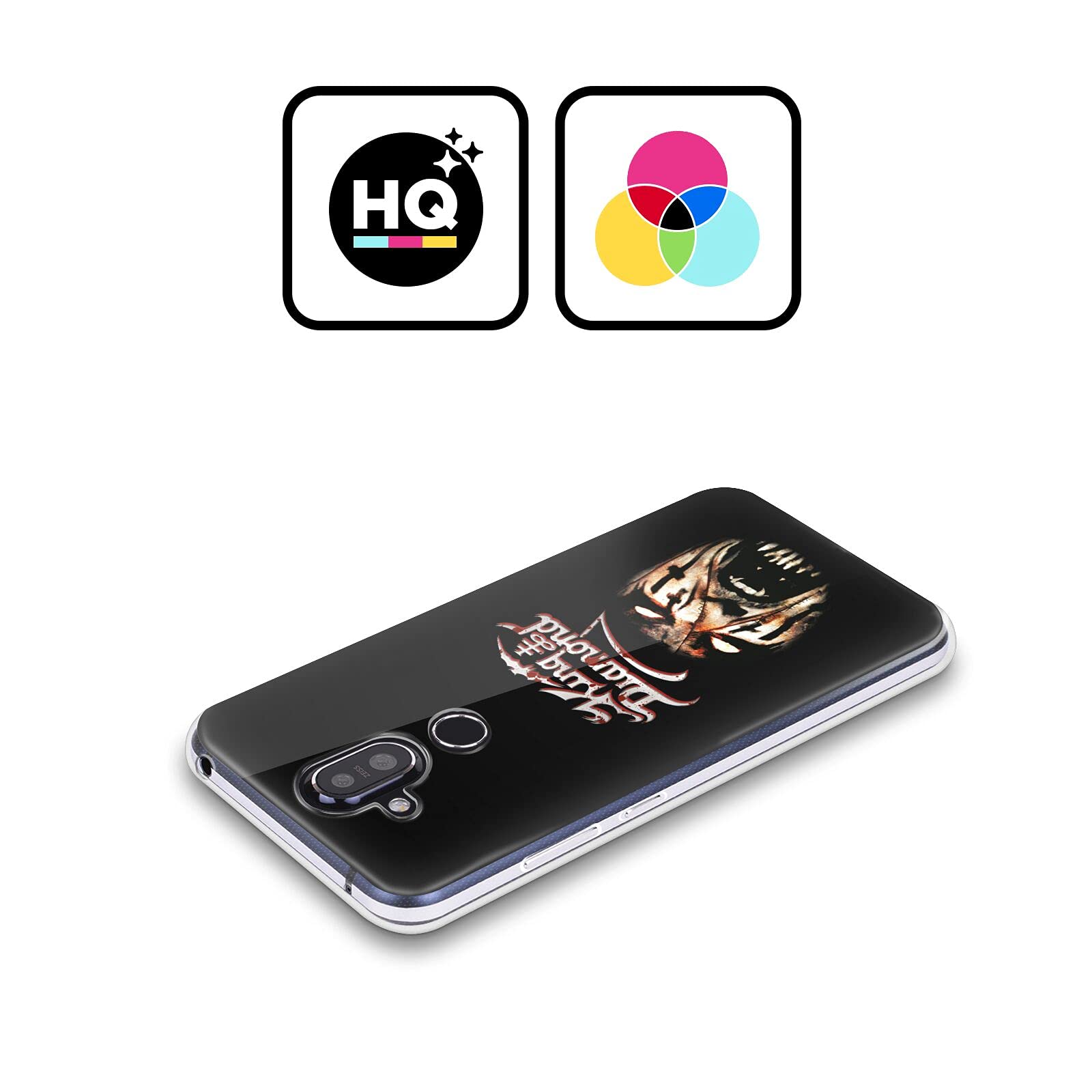 Head Case Designs Officially Licensed King Diamond Puppet Master Face Poster Soft Gel Case Compatible With Nokia C10 / C20 - Image 2