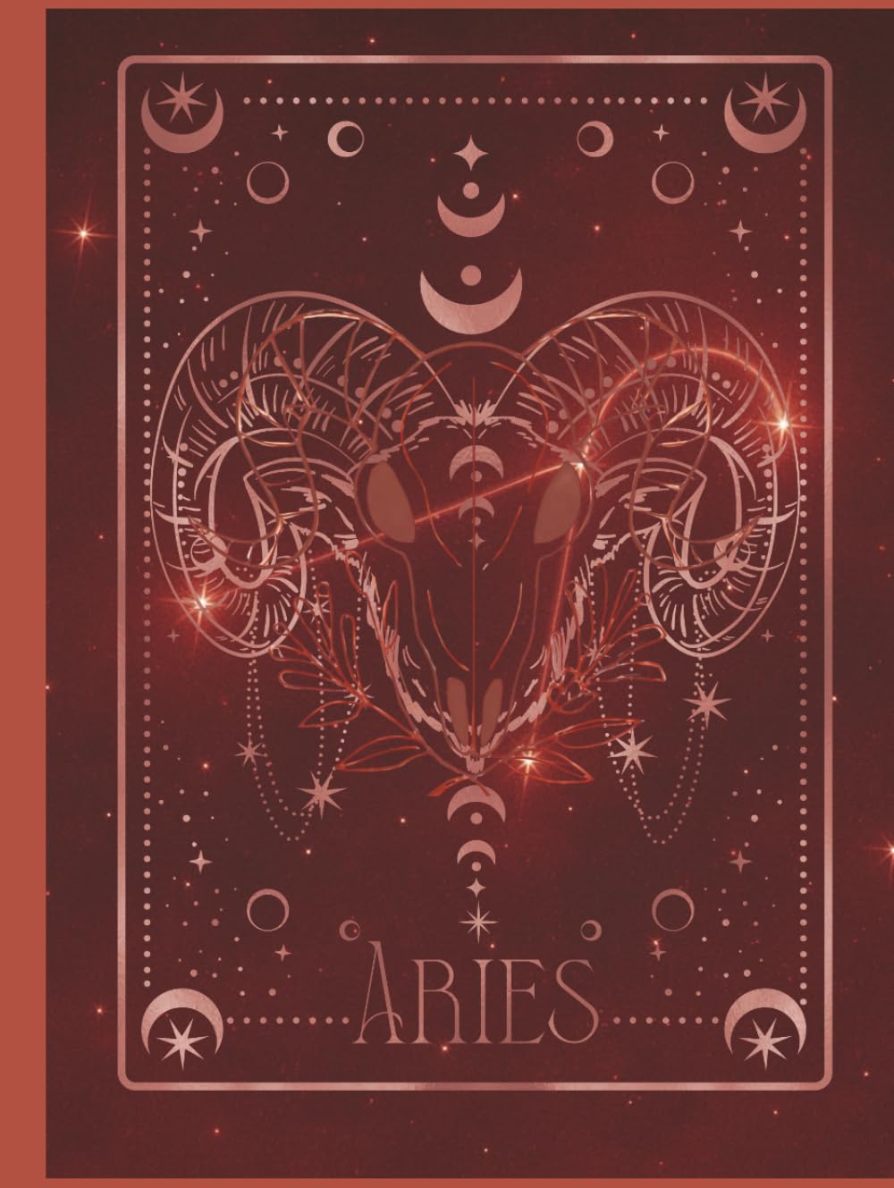 Aries Bullet Journal 8x10 200 pages      Hardcover – Large Print, January 25, 2026