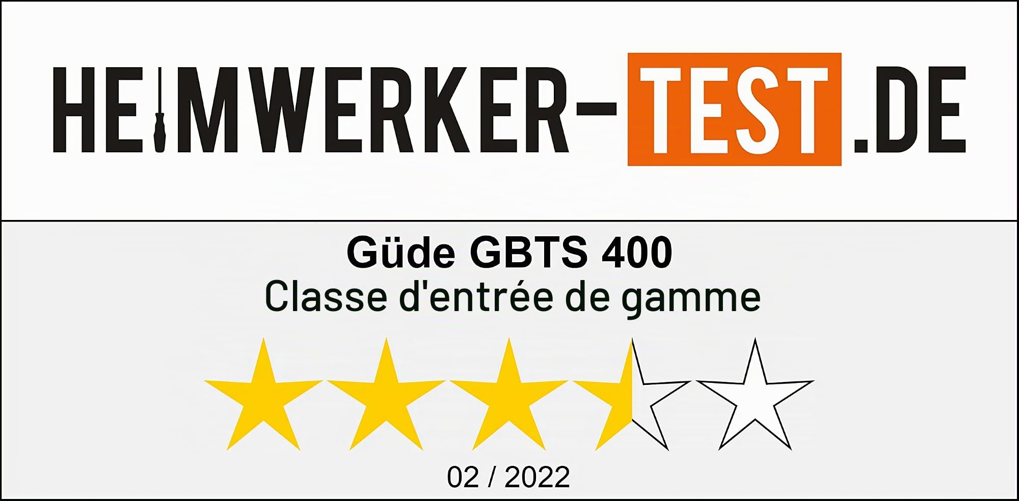 Güde Ponceuse à bande et à disque Gbts 400# 55135