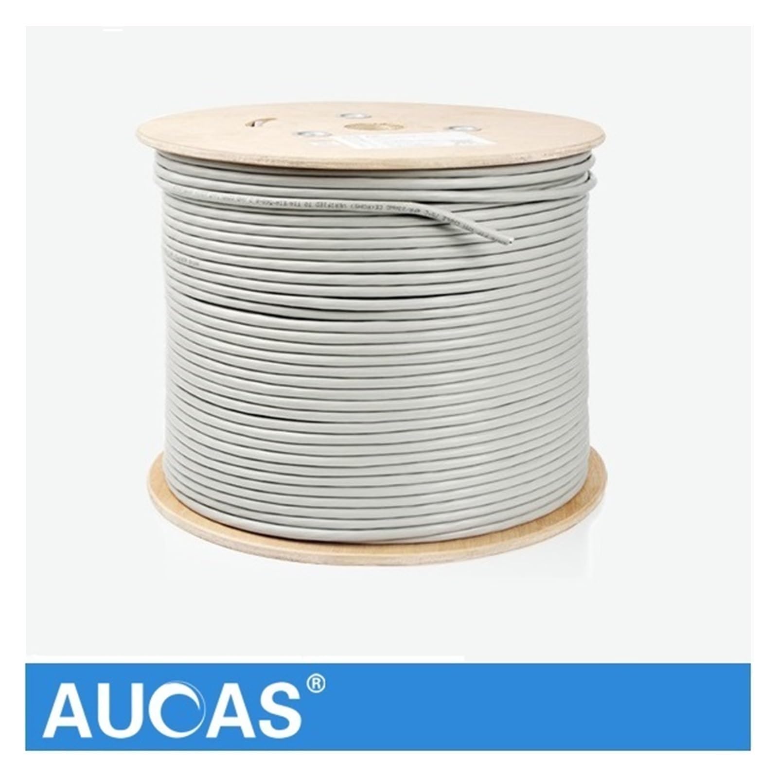 Câble LAN CAT6 haute vitesse 50M 100M 305M Câble blindé de réseau Ethernet FTP en cuivre pur adapté aux câbles d'installation dans les maisons, le câblage informatique, les usines et autres emplacemen