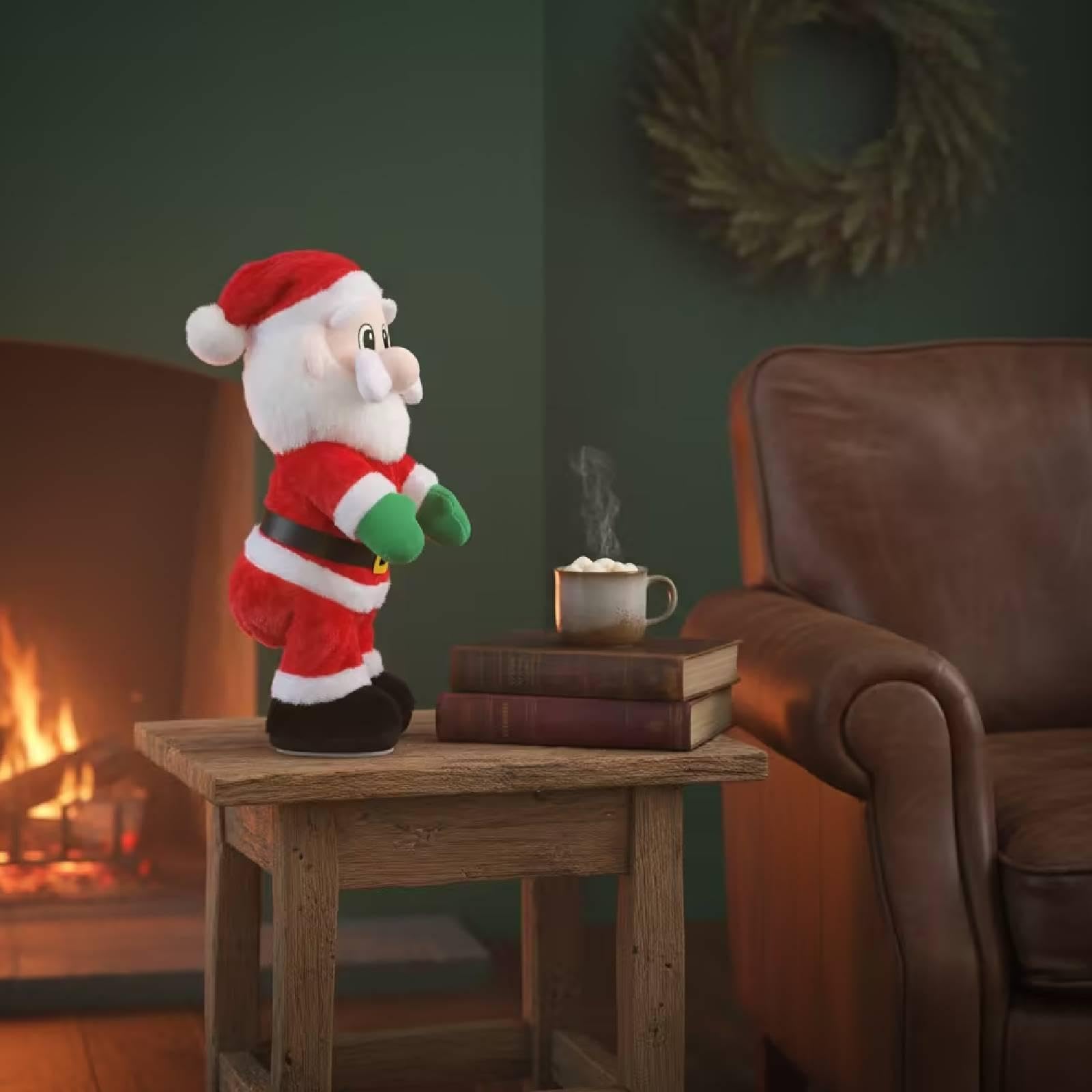 Muñeco Eléctrico de Papá Noel, Muñeco Bailarín de Papá Noel para El