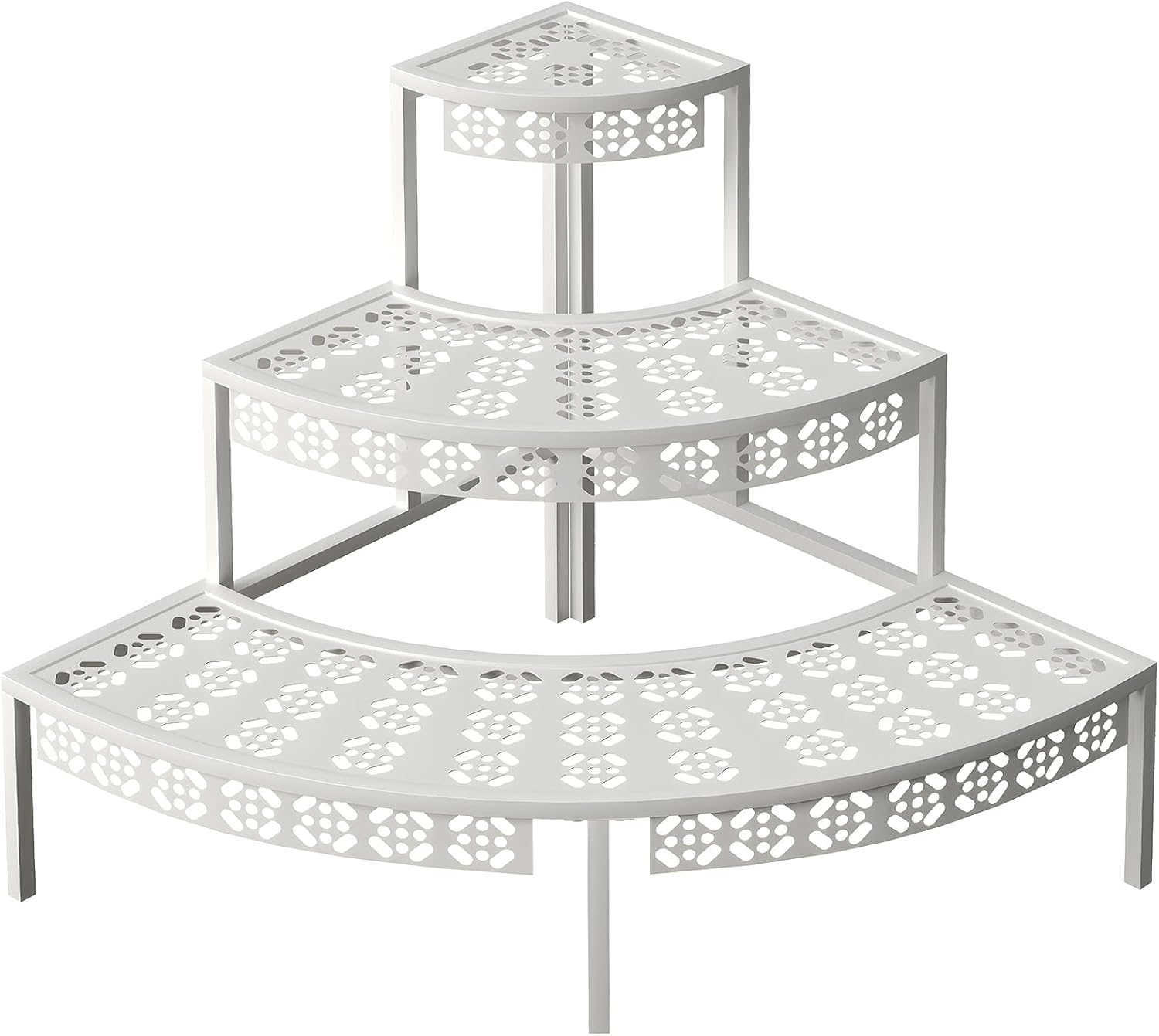 Garden 4 you Cavalletto semicircolare bianco
