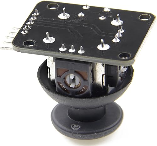 Miniatura 5 de WMYCONGCONG 5 unidades de joystick breakout módulo controlador de juego compatible con Arduino PS2 + 120 piezas multicolor Breadboard Jumper cables