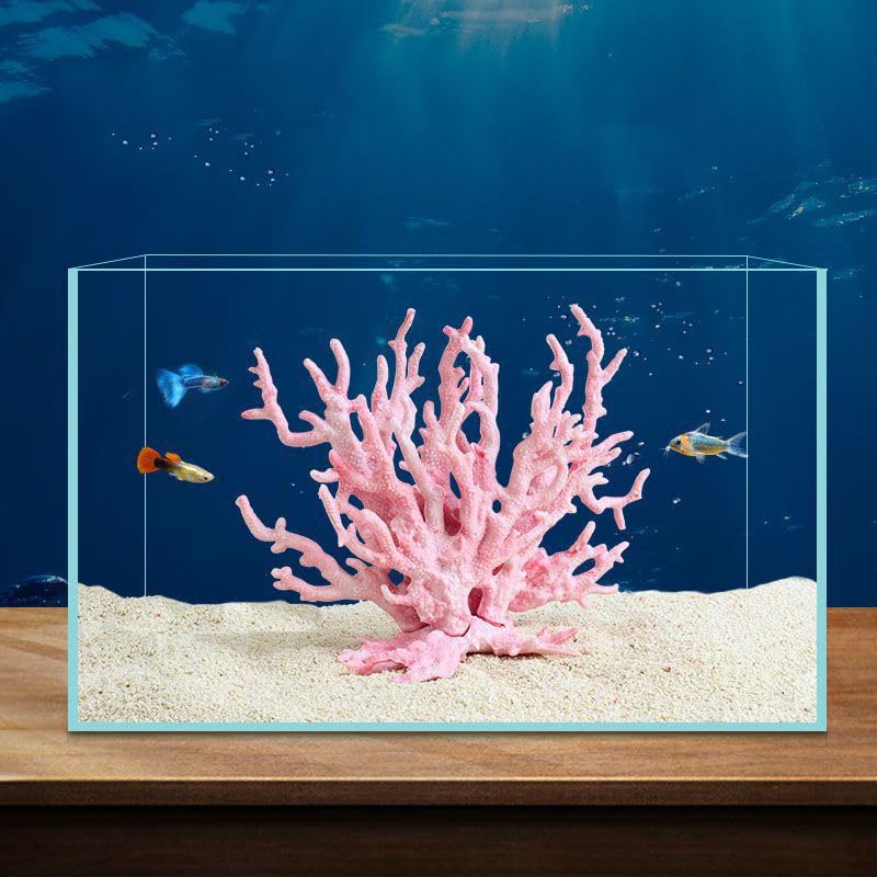 Image of AnRui Aquarium Coral Ornament Resin Coral Reef Decor Artificial Aquarium Plants Landscape Fish Tank Accessories Decorations
