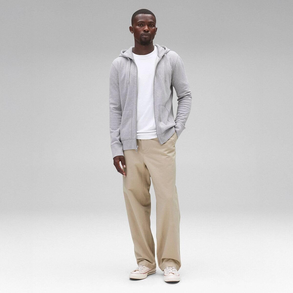 Reigning Champ, Midweight Terry Slim Zip Hoodie - Men's - Image 6