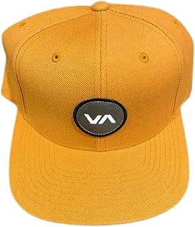 RVCA VA Patch Snapback Hat Golden Rod One Size