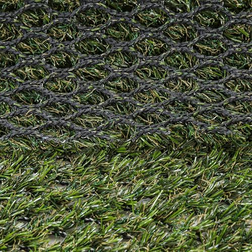 HYBRIDX Lawn Hybrid Grass Tiles, Hybrid Turf Squares for Outdoor Use - Durable Grass Squares Against Lawn Gaps - Flexible Artificial Grass Turf for Garden - 6.5ft by 6ft