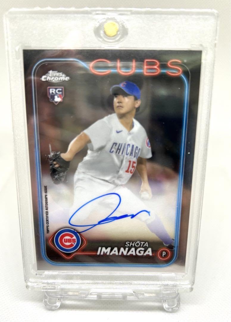 ToppsChrome2024 今永昇太 直筆サイン AUTO ルーキーカード