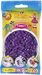 Hama 207-07 Purple Midi Beads 3000 pcs (3x1000pcs)