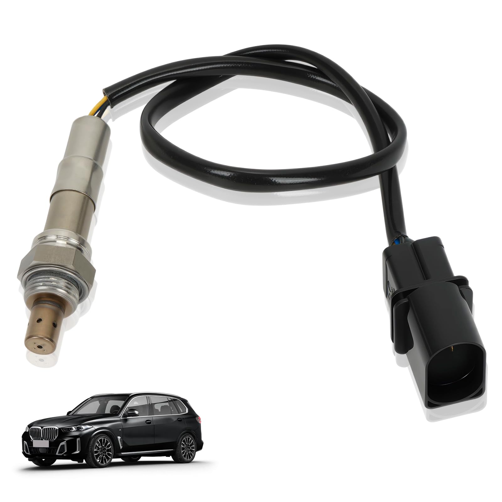 Lambda Sensor O2 Sauerstoff Kompatibel mit Audi VW Seat Skoda, Lambdasonde Ersetzt OE 06A906262BR, 030906262K