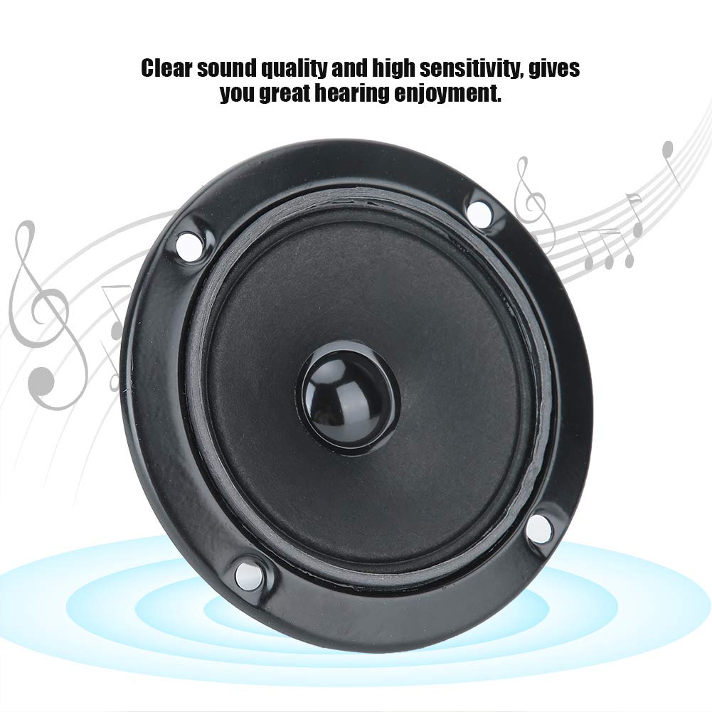 ACAGALA 3inch 4Ohm 20W Black Tweeter KTV Audio Dual Magnetic Speaker Accessory