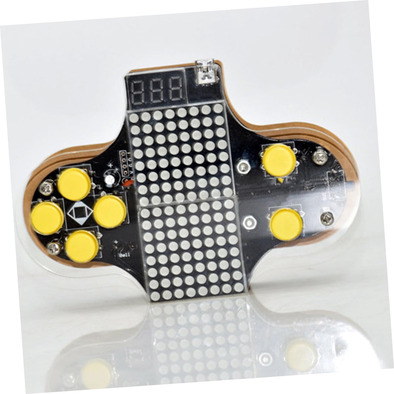 Kit Fai da Te Console di Gioco Elettronica Retrò per Ragazzo Ragazza, Pratica Saldatura con Alimentazione USB e Codici Modificabili, Imparare Programmazione e Elettronica,