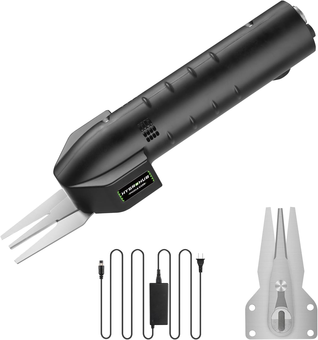 D100 Electric Bud Trimmer Scissors, 2PCS Cutting Blades