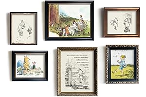 Winnie The Pooh Nursery Wall Art: Hundred Acre Wood's Charm